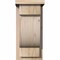 Ekena Millwork Alpine Smooth Corbel w/Backplate, Douglas Fir, 7 1/2"W x 8"D x 16"H COR08X08X16ALP01SDF - alternate 2